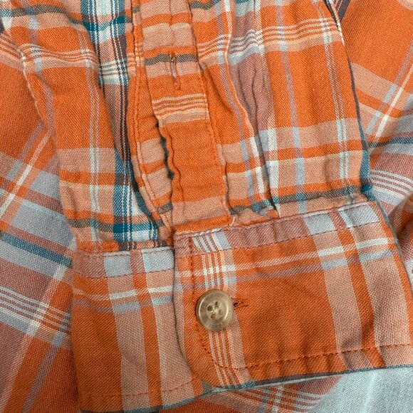 Men's‎ EDDIE BAUER Double Layer Classic Fit Button-Down Shirt- Size XL - Picture 9 of 9